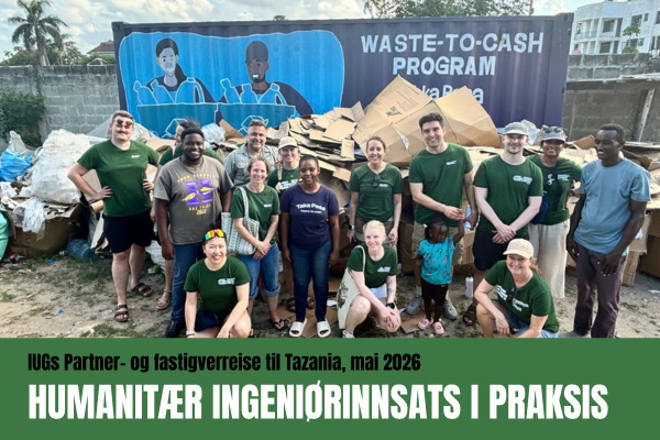 Partner- og fastgivertur til Tanzania: Humanitær ingeniørinnsats i praksis 