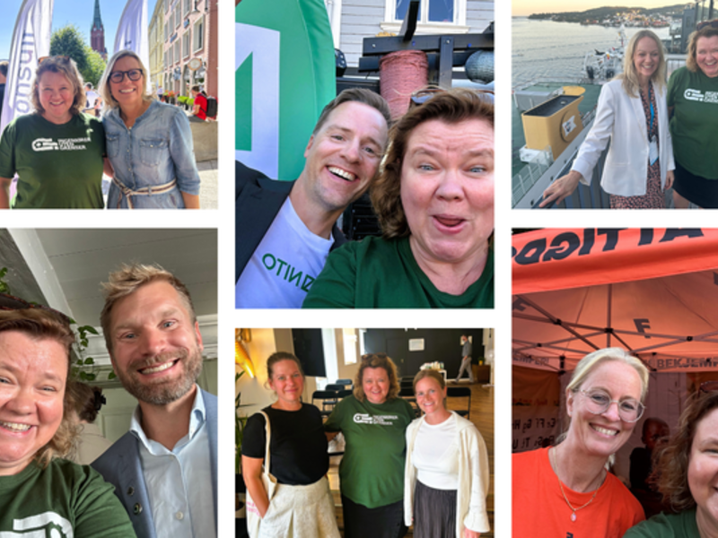 Stor stas å møte både IUG'ere og samarbeidspartnere! Et lite utvalg fra selfie-bonanza 'en fra uka.