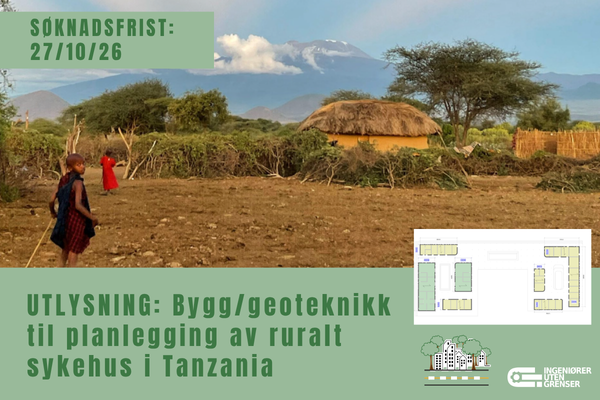 UTLYSNING: Bygg/geoteknikk - sykehus i Tanzania