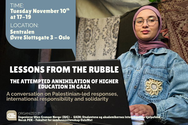 Lessons from the Rubble: the attempted annihilation of higher education in Gaza