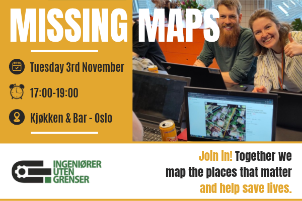 03.11.2026 Missing Maps - Oslo