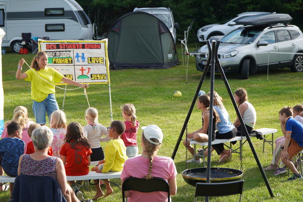 Teltmøter på Veen Gardscamping 4.-12. juli