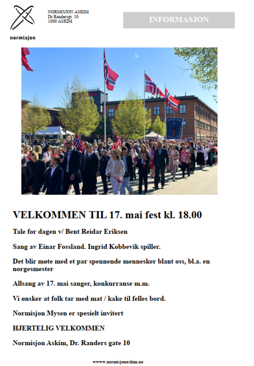 STOR 17. MAI FEST