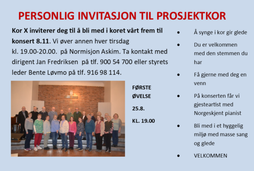 PROSJEKTKOR