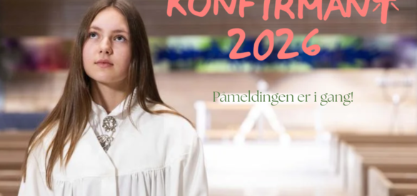 Påmelding til konfirmasjon 2026