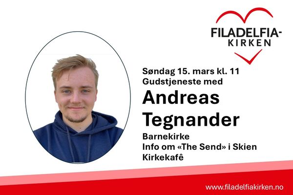 Andres Tegnander taler