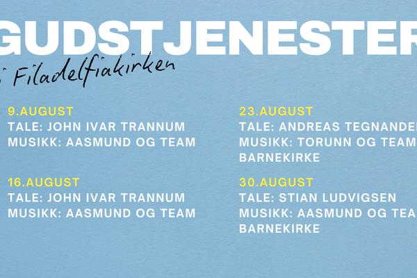 Samlinger i august