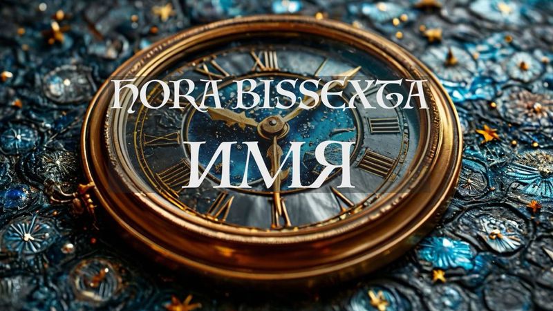 Имя над всяким именем: какое имя высечено в вашем сердце? Hora Bissexta