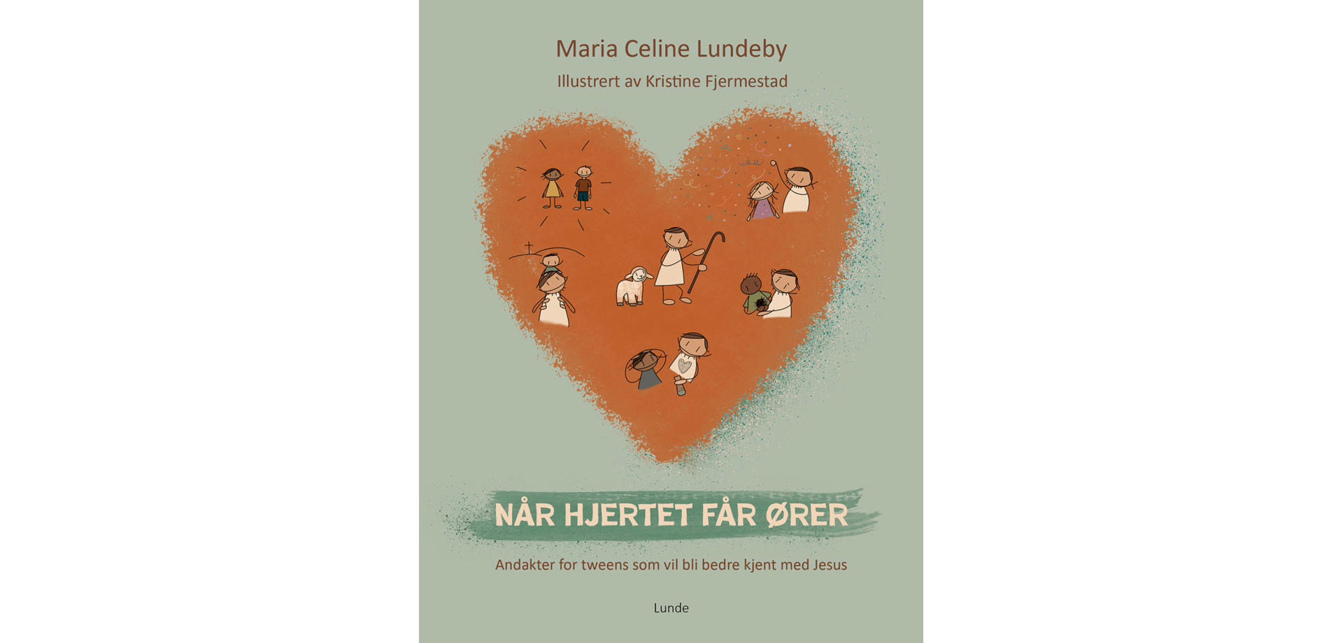 Maria Celine Lundeby har tidligere skrevet blant annet andaktsbøkene Ferdig prestert, Båret, Immanuel og Søker, og vært medforfatter av Et halvt år med Jesus og Ferdig prestert for unge menn.