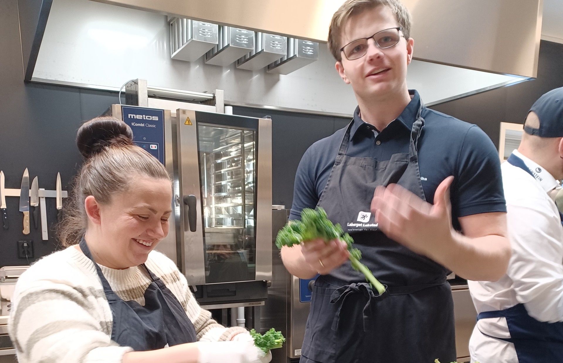 Fornøyde deltakere på leirsted-konferansen på Laberget. 