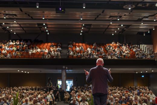 Profilforedraget til generalsekretær Bråthen