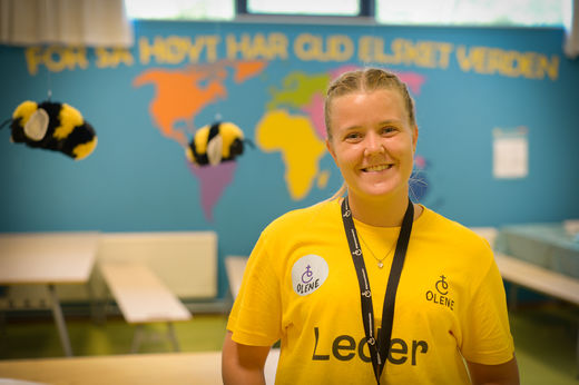 Barna koser seg på Misjon25