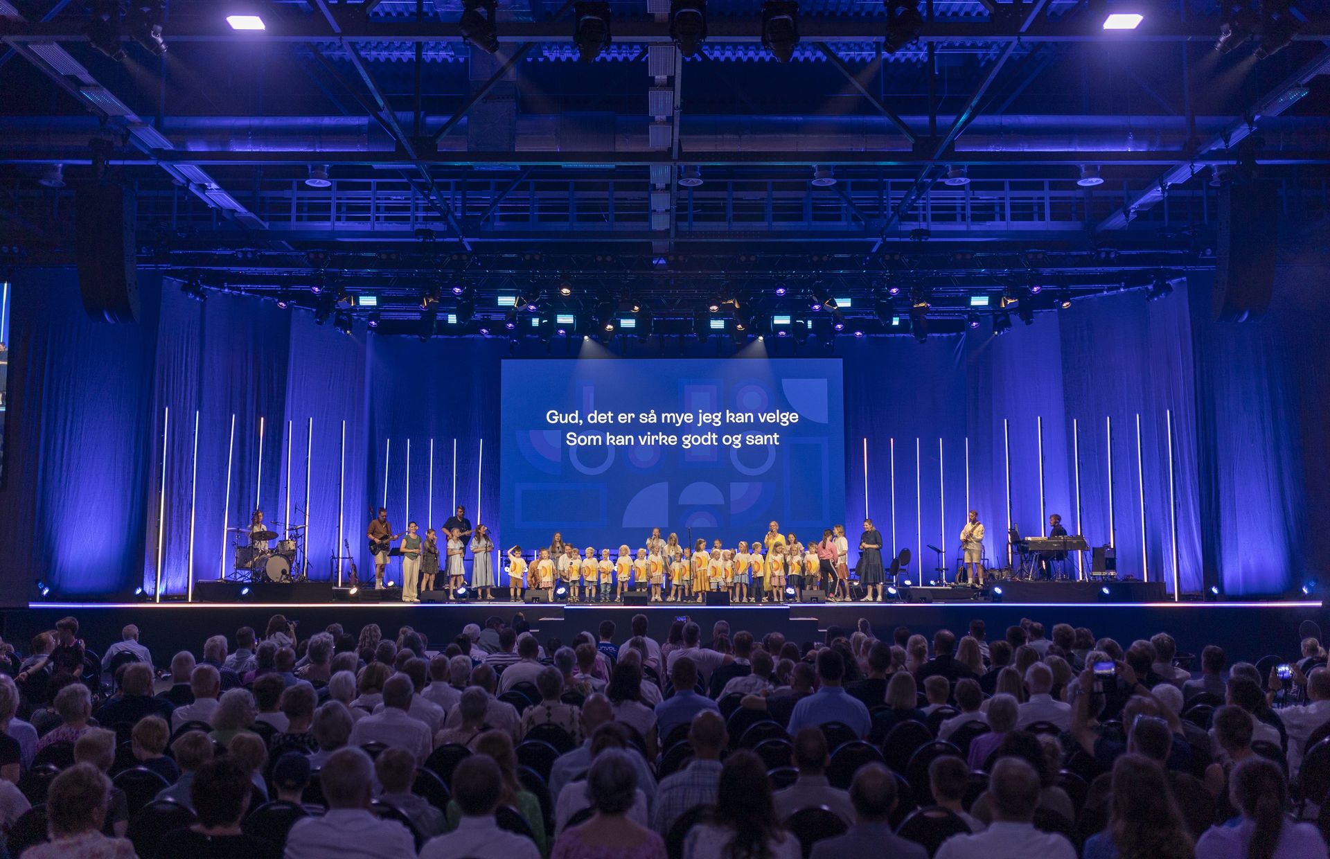 På avslutningsmøtet under Misjon25 kom inn 1,6 millioner i kollekt.