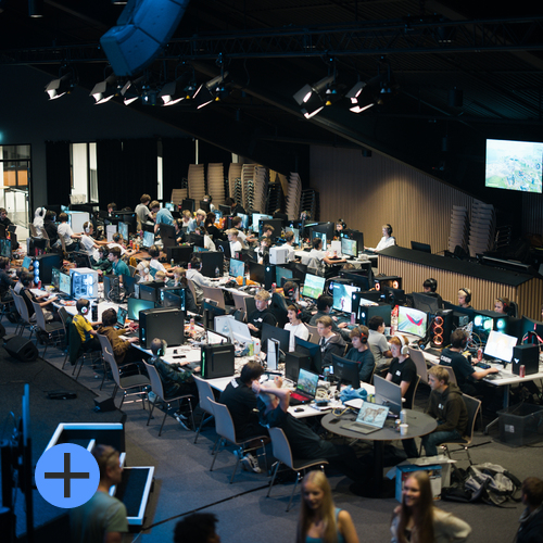 Gaming-natt for over 100 barn og ungdommer