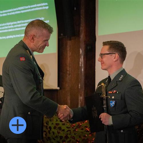 Feltprest fra Misjonssambandet fikk Hærens pris for respekt