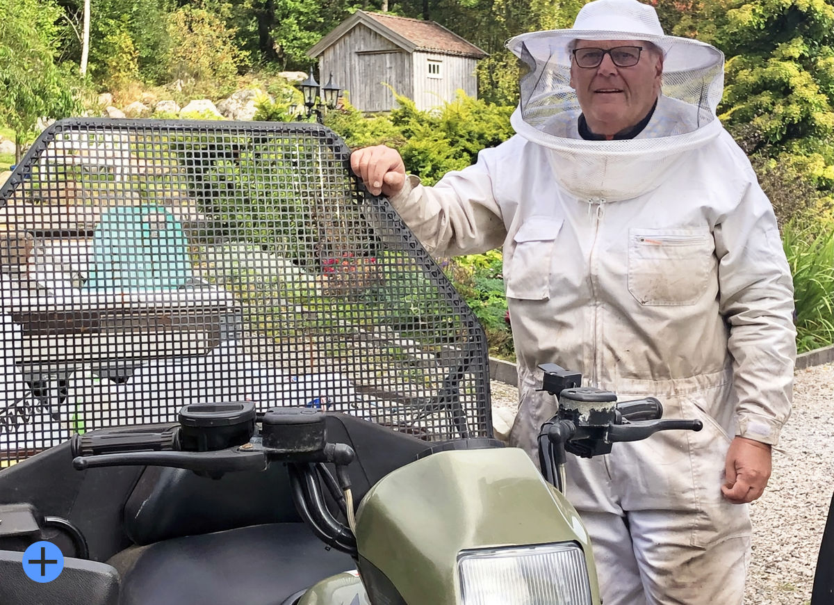 Solid leder og glad i honning