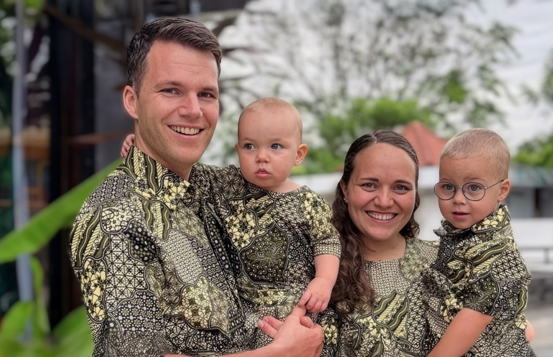 Familien Nandrup er utsendinger i Indonesia