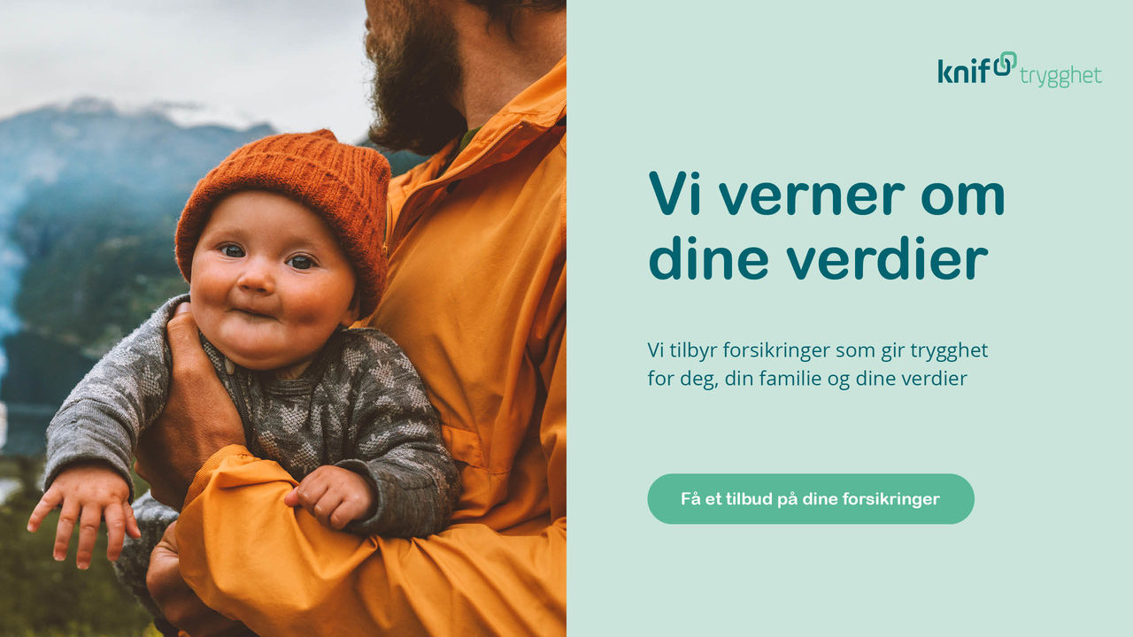 Annonse - KNIF Trygghet 1