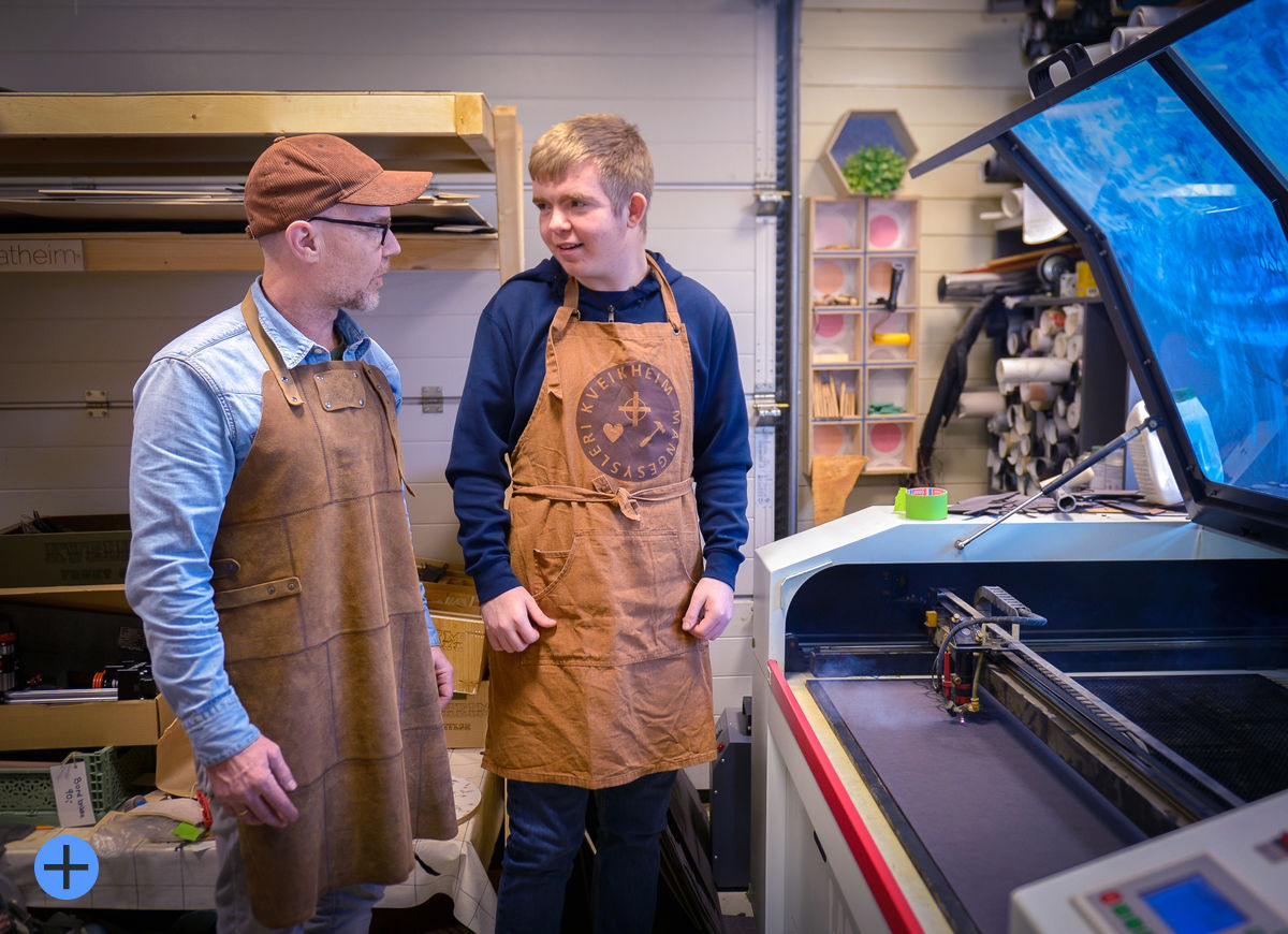 Mye å sysle med på Kveikheim Mangesysleri