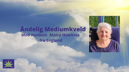 17. April - Åndelig mediumkveld i Stavanger med medium Moira Hawkins fra England