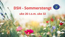 DSH Sommerstengt, uke 26 - 32  - Oslo
