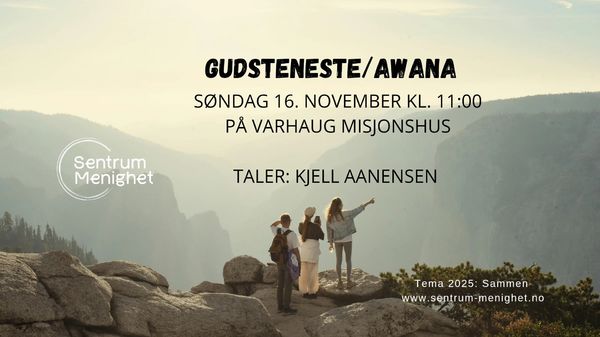 Gudsteneste/Awana 16.11.25