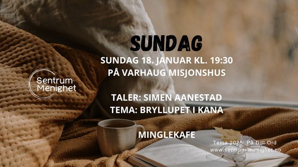 Sundag 18.01.26
