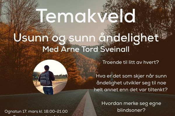Temakveld: Usunn og sunn åndelighet