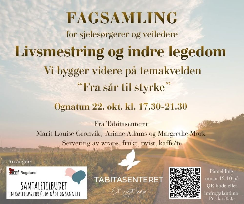 Fagsamling for sjelesørgere og veiledere