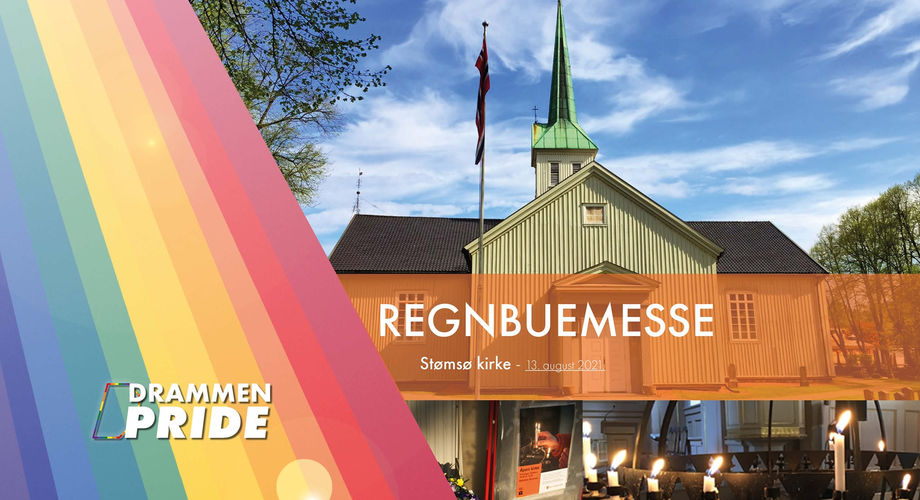 Regnbuemesse i Strømsø kirke
