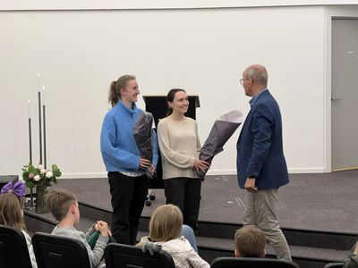 Takk for innsatsen, Jenny og Solfrid!