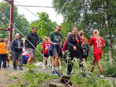 Fra Marsjen i Lyngdal 26.mai 2024