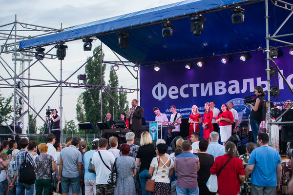 Jesus Festival in Mykolaiv. Day 1