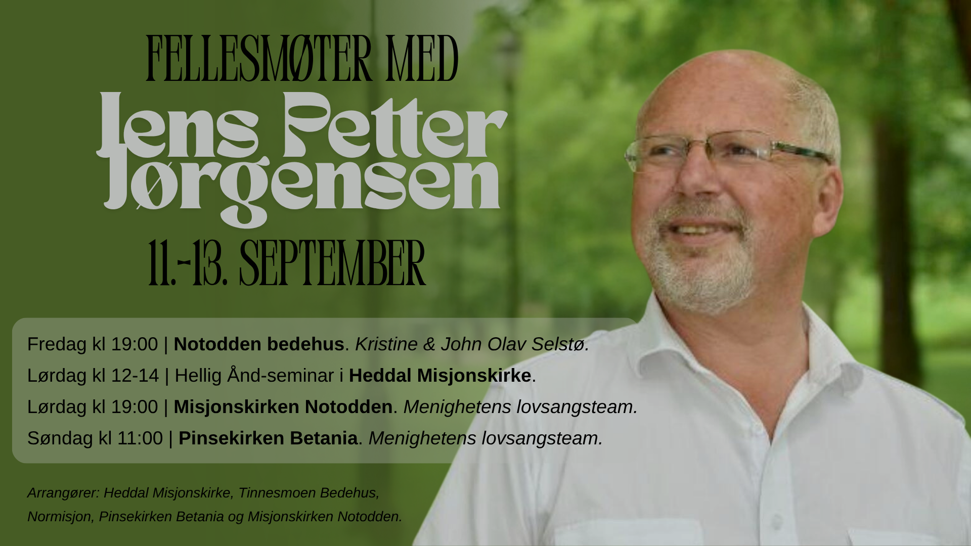 Møtehelg m/Jens Petter Jørgensen