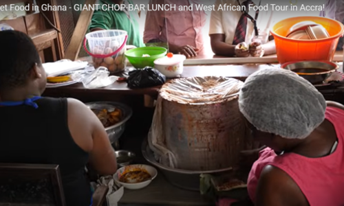 Ghana streetfood - en festlig introduksjon