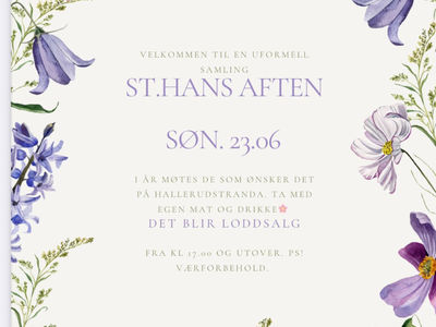 St.Hans feiring