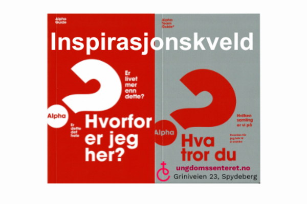Medlemsmøte m/Alpha-inspirasjon onsdag 26. august 2026 kl. 1800