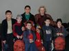 Anita with some Russian orphan children