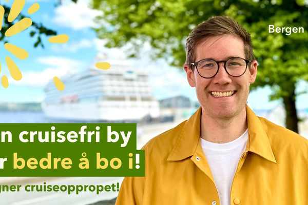 Støtt cruiseoppropet i Bergen