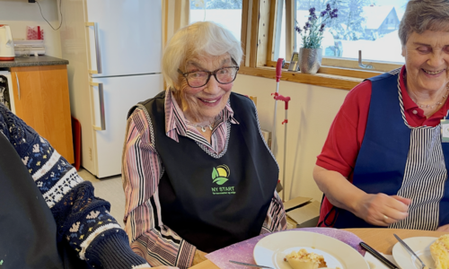 Hun rundet de hundre – og fortsetter!