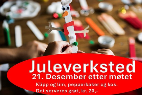 Juleverksted 21. desember