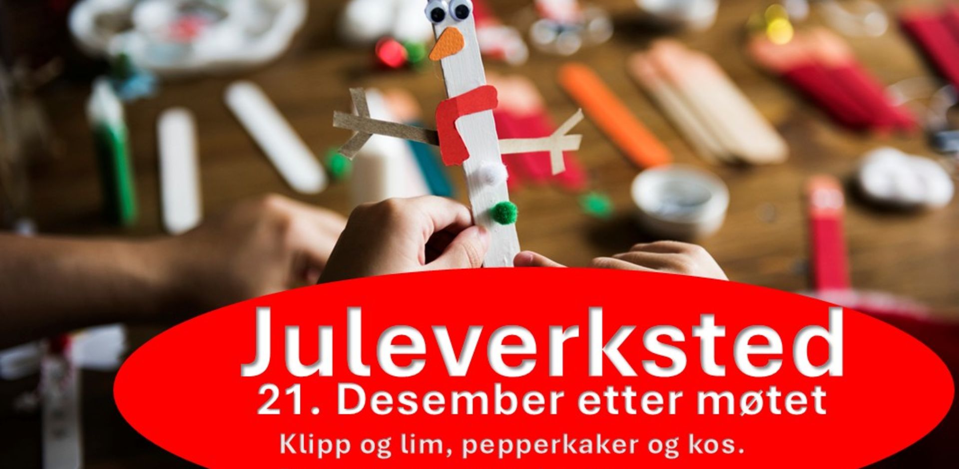 Juleverksted 21. desember