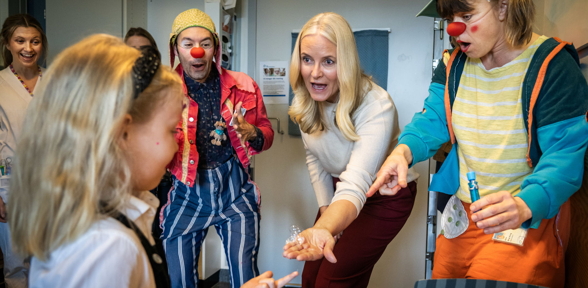 Kronprinsessen opplevde hverdagsmagi på sykehus