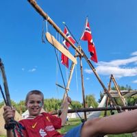 28 Vegårsheispeidere på landsleir