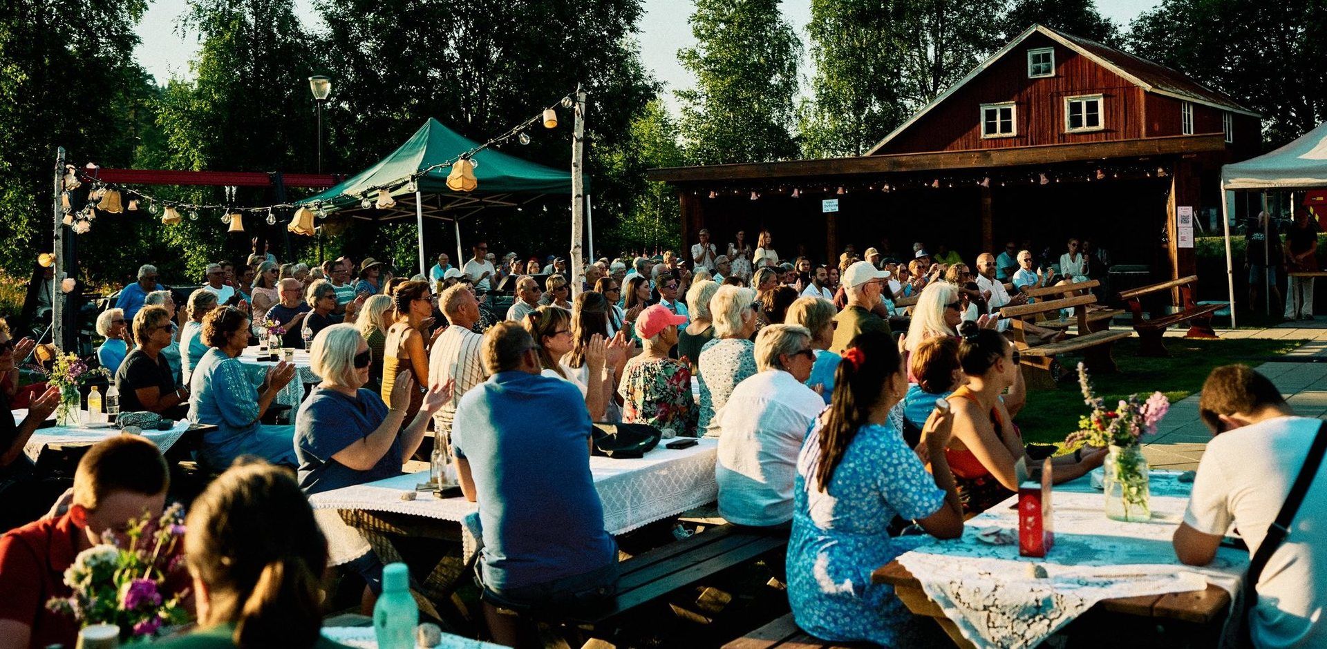 Storslagen sommerfest i Myraparken
