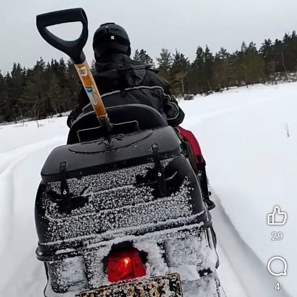 Skiløyper ved Lillestedammen