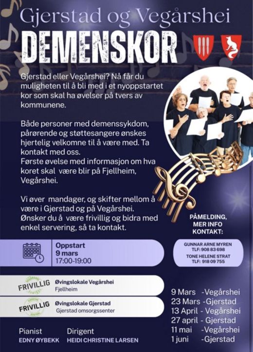Nå blir det demenskor i bygda - sammen med Gjerstad