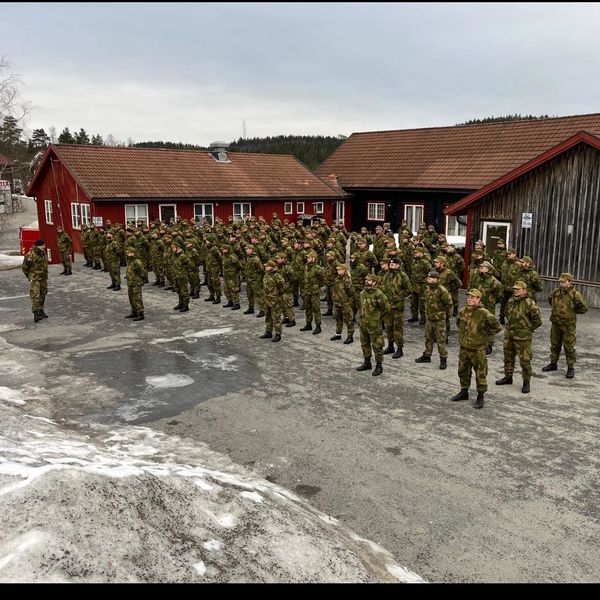 Heimeværnsøvelse på Vegårshei