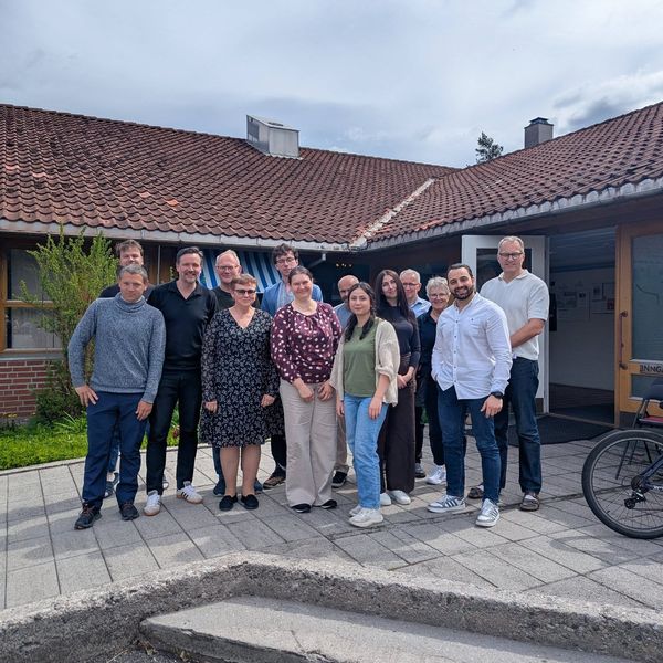 Partileder på Vegårsheibesøk