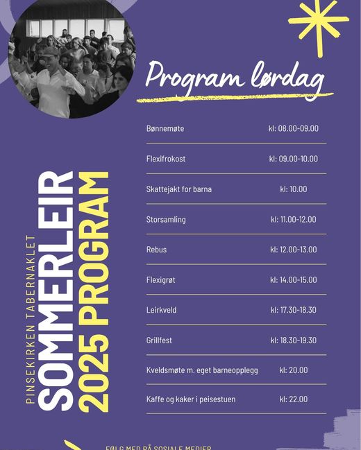 Bli med på sommerleir